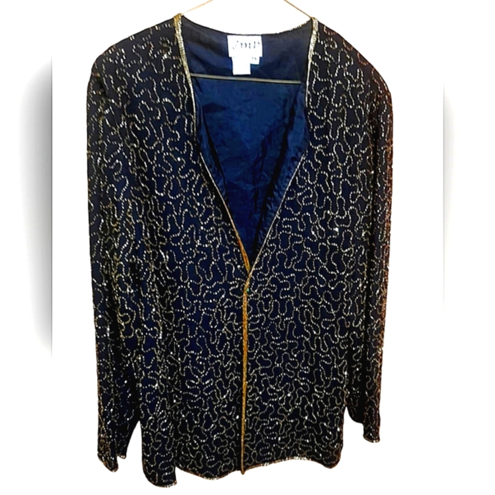 RARE Vintage Beaded Evening Jacket